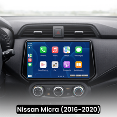 Nissan Micra 16-20 - 10,1" rádió Apple CarPlay és Android Auto funkcióval