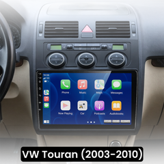 VW Touran 03-10 – 10,1" rádió Apple CarPlay és Android Auto funkcióval