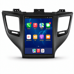 Hyundai Tucson 2016-2018 - 9,7" autórádió Apple CarPlay és Android Auto támogatással 