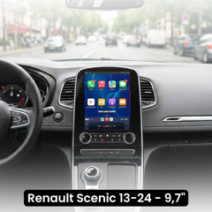 Renault Scenic 13-24 - 9,7" rádió Apple CarPlay és Android Auto funkcióval