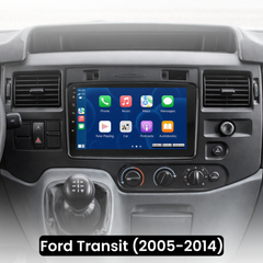 Ford Transit 05-14 - 9" rádió Apple CarPlay és Android Auto szolgáltatással
