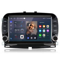Fiat 500 16-19 - 7" rádió Apple CarPlay és Android Auto funkcióval