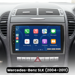 Mercedes-Benz SLK 04-11 - 9" rádió Apple CarPlay és Android Auto támogatással 