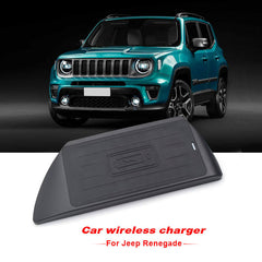 Jeep Renegade 2015-2021 vezeték nélküli mobiltöltő 15 W gyorstöltéssel 