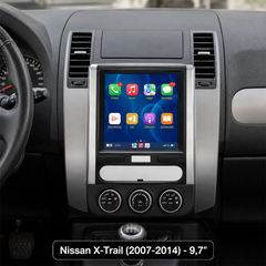 Nissan X-Trail 2007-2014 – 9,7" autórádió Apple CarPlay és Android Auto támogatással 