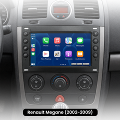 Renault Megane 02-09 – 7" rádió Apple CarPlay és Android Auto funkcióval