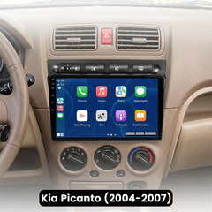 Kia Picanto 04-07 - 9" rádió Apple CarPlay és Android Auto funkcióval