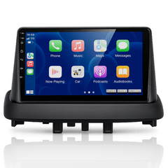 Renault Megane 08-14 - 9" rádió Apple CarPlay és Android Auto funkcióval