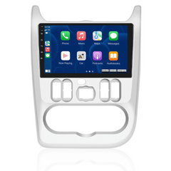 Dacia Logan 09-13 - 9" rádió Apple CarPlay és Android Auto funkcióval