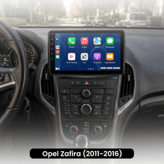 Opel Zafira 2011-2016 - 9" autórádió Apple CarPlay és Android Auto funkcióval 