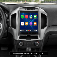 Chevrolet Captiva 2011-2017 – 9,7"-os rádió Apple CarPlay és Android Auto támogatással 