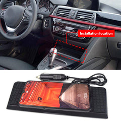 BMW X3 / X4 2014-2017 vezeték nélküli mobiltelefon-töltő 10 W gyorstöltéssel 