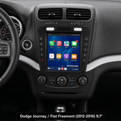 Dodge Journey / Fiat Freemont 2012-2016 – 9,7" rádió Apple CarPlay és Android Auto támogatással 