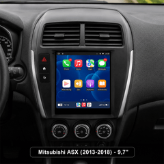 Mitsubishi ASX 2013-2018 – 9,7" autórádió Apple CarPlay és Android Auto támogatással 