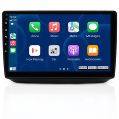 Skoda Fabia 07-14 – 10,1" rádió Apple CarPlay és Android Auto funkcióval