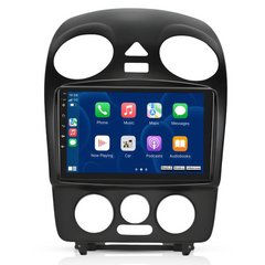 VW Beetle 98-11 - 9" rádió Apple CarPlay és Android Auto funkcióval