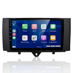 Smart Fortwo 11-15 - 9" rádió Apple CarPlay és Android Auto funkcióval