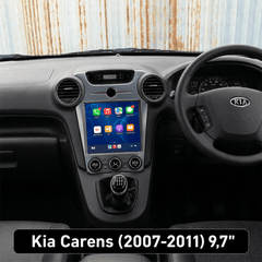 Kia Carens 2007-2011 - 9,7" autórádió Apple CarPlay és Android Auto támogatással 
