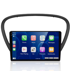 Peugeot 607 04-10 - 9" rádió Apple CarPlay és Android Auto funkcióval