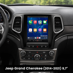 Jeep Grand Cherokee 2014-2021 - 9,7" rádió Apple CarPlay és Android Auto támogatással 