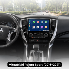 Mitsubishi Pajero Sport 2016-2021 - 9" autórádió Apple CarPlay és Android Auto támogatással 