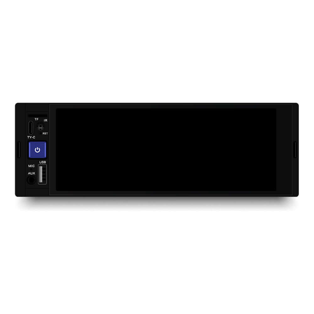 Universel - 6,86" 1-din radio m. Apple Carplay og Android Auto – Bilmedie.dk