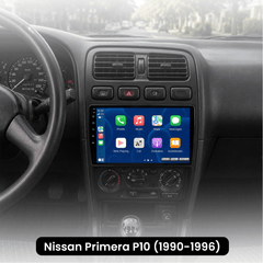 Nissan Primera (P10) 1990-1996 - 9" autórádió Apple CarPlay és Android Auto támogatással 