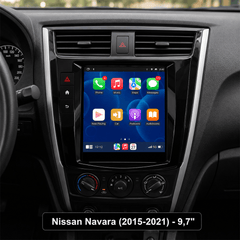Nissan Navara 2015-2021 - 9,7" autórádió Apple CarPlay és Android Auto támogatással 