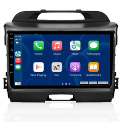 KIA Sportage 10-16 - 9 "rádió az Apple CarPlay -vel és az Android Auto -val