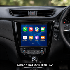 Nissan X-Trail 2014-2021 – 9,7" rádió Apple CarPlay és Android Auto funkcióval 