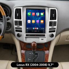 Lexus RX 2004-2008 - 9,7" rádió Apple CarPlay és Android Auto támogatással 