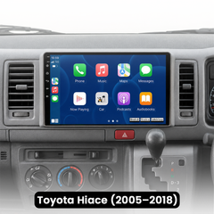 Toyota Hiace 05-18 – 10,1" rádió Apple CarPlay és Android Auto funkcióval