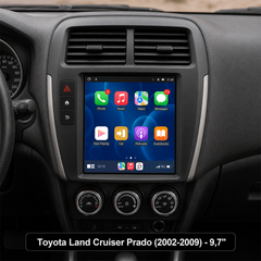 Toyota Land Cruiser Prado 2002-2009 - 9,7" rádió Apple CarPlay és Android Auto támogatással 