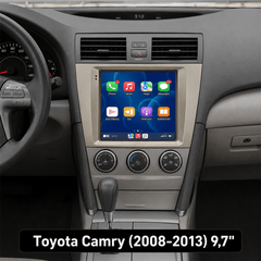 Toyota Camry 2008-2013 - 9,7" rádió Apple CarPlay és Android Auto támogatással 