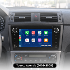 Toyota Avensis 02-08 – 7" rádió Apple CarPlay és Android Auto funkcióval