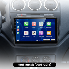 Ford Transit 05-14 - 9" rádió Apple CarPlay és Android Auto szolgáltatással