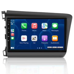 Honda Civic 12-15 - 9" rádió Apple CarPlay és Android Auto funkcióval