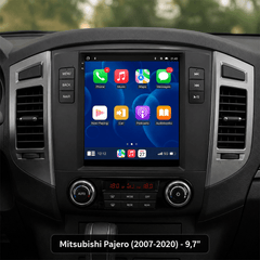 Mitsubishi Pajero 2007-2020 - 9,7" rádió Apple CarPlay és Android Auto funkcióval 