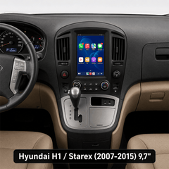 Hyundai H1 / Starex 2007-2015 – 9,7" rádió Apple CarPlay és Android Auto támogatással 