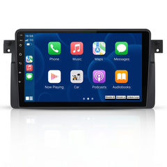 BMW E46 - 9" rádió Apple CarPlay és Android Auto funkcióval