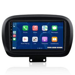 Fiat 500X 14-20 - 9" rádió Apple CarPlay és Android Auto funkcióval