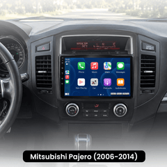 Mitsubishi Pajero 2006-2014 - 9" autórádió Apple CarPlay és Android Auto funkcióval 