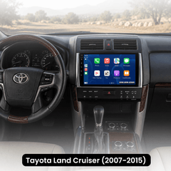 Toyota Land Cruiser 2007-2015 - 10,1" autórádió Apple CarPlay és Android Auto támogatással 