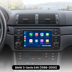 BMW E46 - 7" rádió Apple CarPlay és Android Auto funkcióval