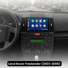 Land Rover Freelander 2003-2006 - 9" rádió Apple CarPlay és Android Auto támogatással 