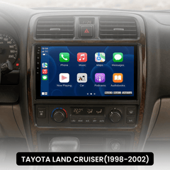 Toyota Land Cruiser 1998-2002 - 9" autórádió Apple CarPlay és Android Auto funkcióval 