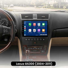 Lexus GS300 2004-2011 - 9" autórádió Apple CarPlay és Android Auto rendszerrel 