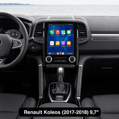 Renault Koleos 2017-2018 - 9,7" rádió Apple CarPlay és Android Auto támogatással 