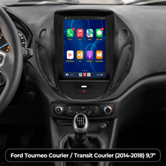 Ford Tourneo Courier / Transit Courier 2014-2018 - 9,7" rádió Apple CarPlay és Android Auto támogatással 