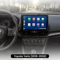 Toyota Yaris 2019-2026 - 10,1" rádió Apple CarPlay és Android Auto támogatással 
